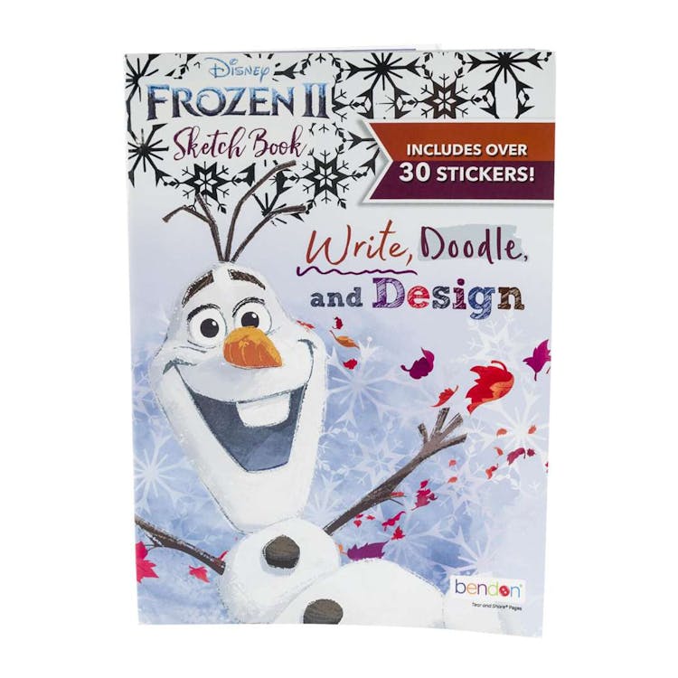 Disney Frozen 2 Sketch Books - Over 30 Stickers 3