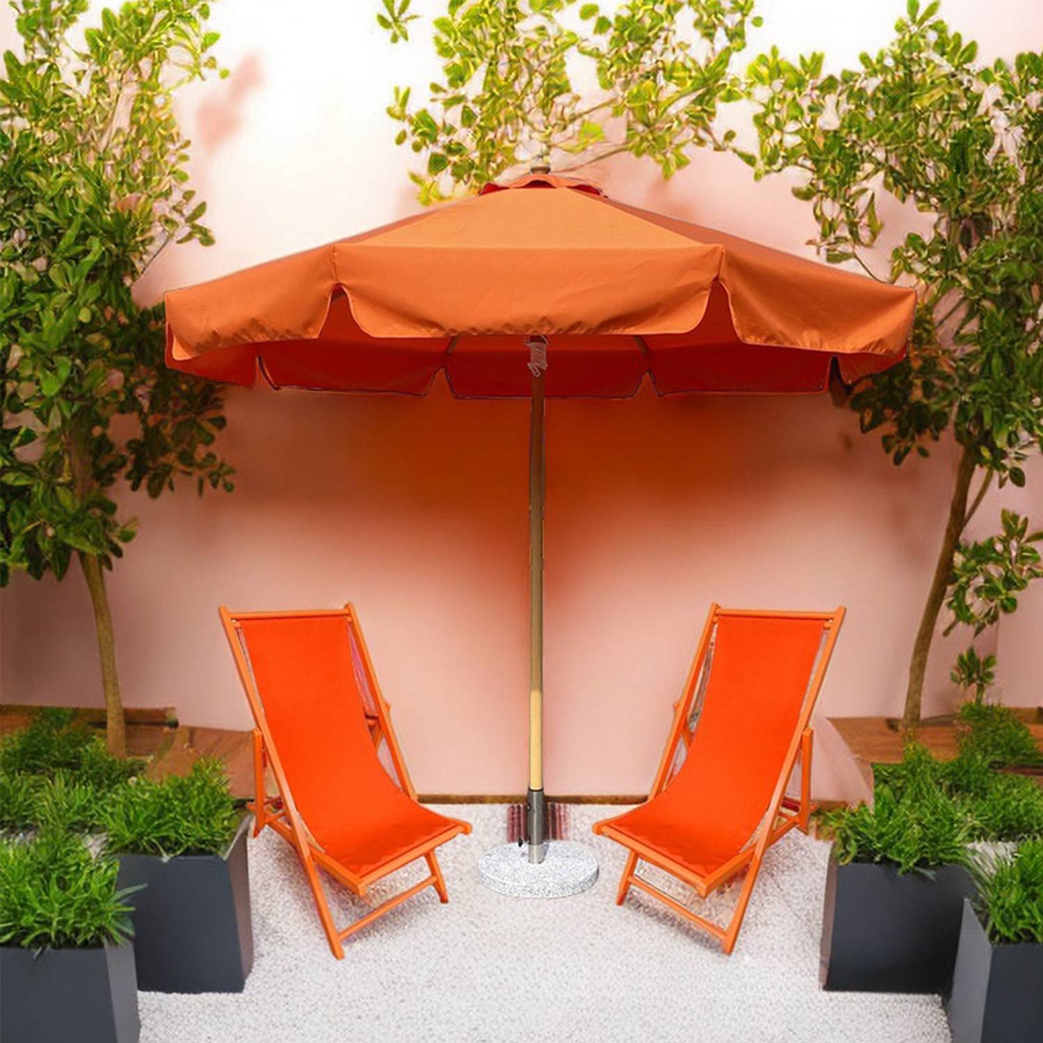 Outdoor Beach Sunshade Umbrella 4
