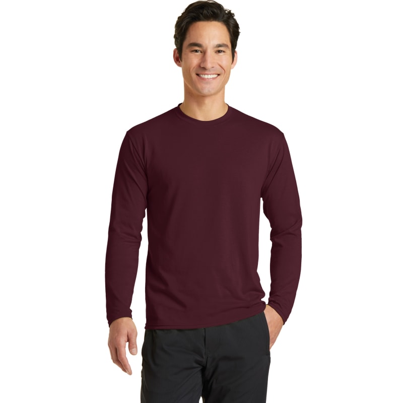 Port & Company Long Sleeve Performance Blend Tee. 39