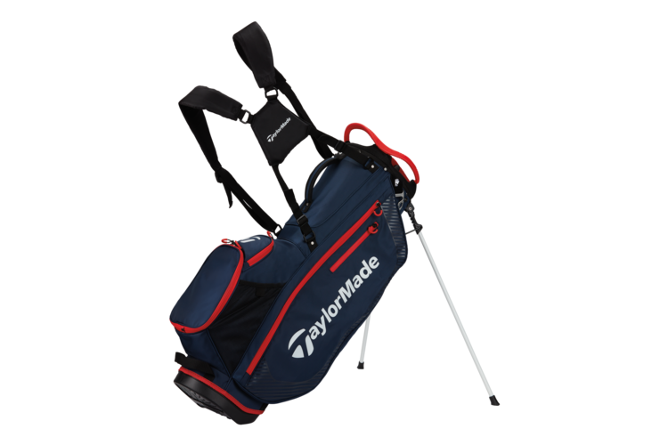 TaylorMade Pro Stand Bag - Navy/Red 1