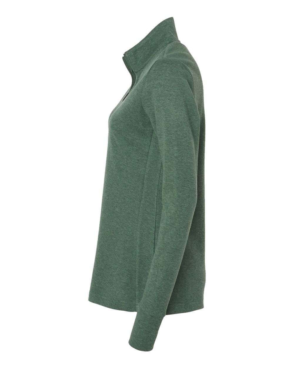 Women's 3-Stripes Quarter-Zip Sweater Pullover - A555 52