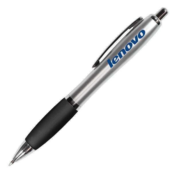 Silhouette Satin Grip Pen - Blue Ink 1