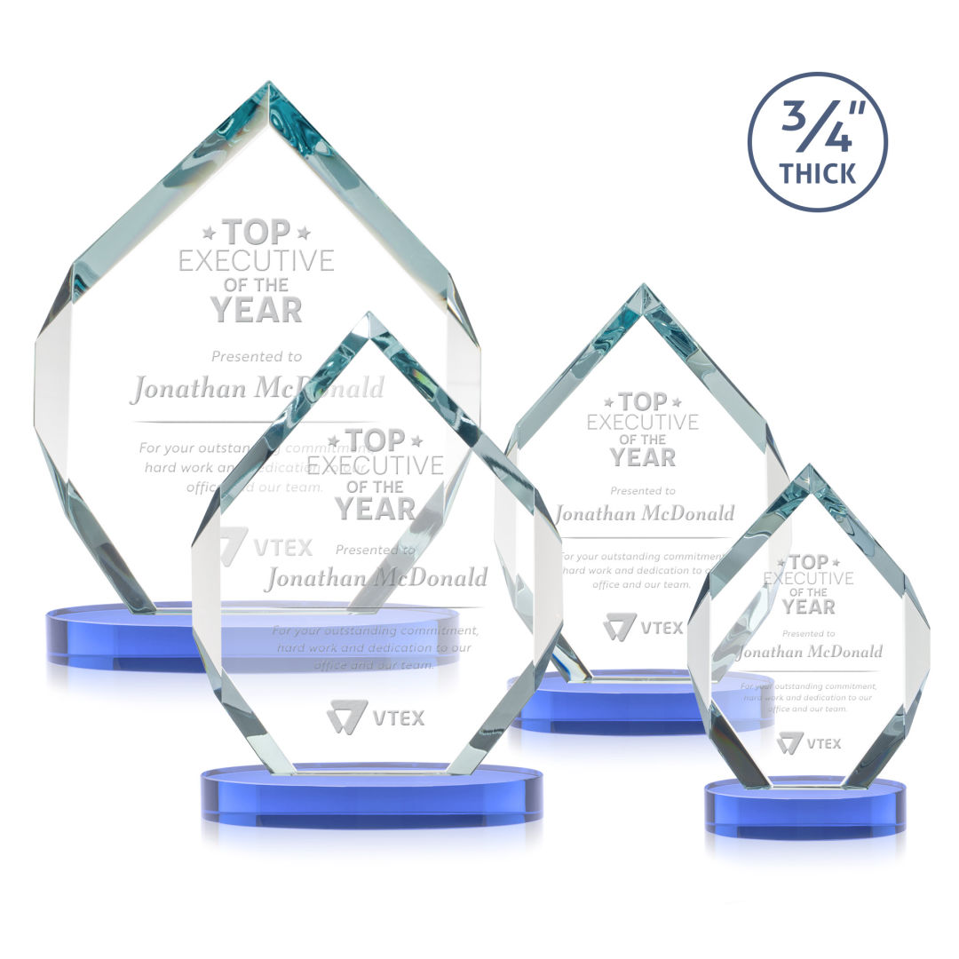 Royal Diamond Award on Alberton Base - Sky Blue