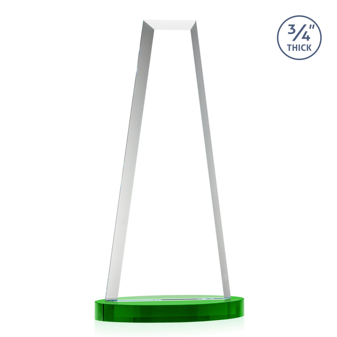 Imperial VividPrint™ Award on Alberton Base - Green 2