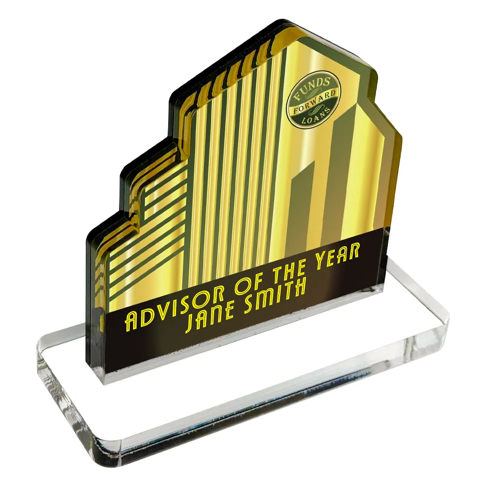 1/2" Custom Full Color Acrylic Awards