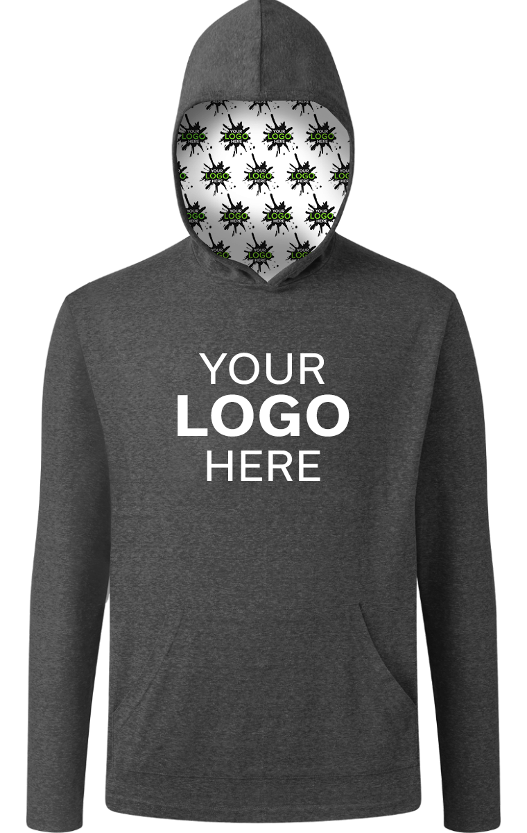 Your Logo Here Triblend Pullover Hoodie 13