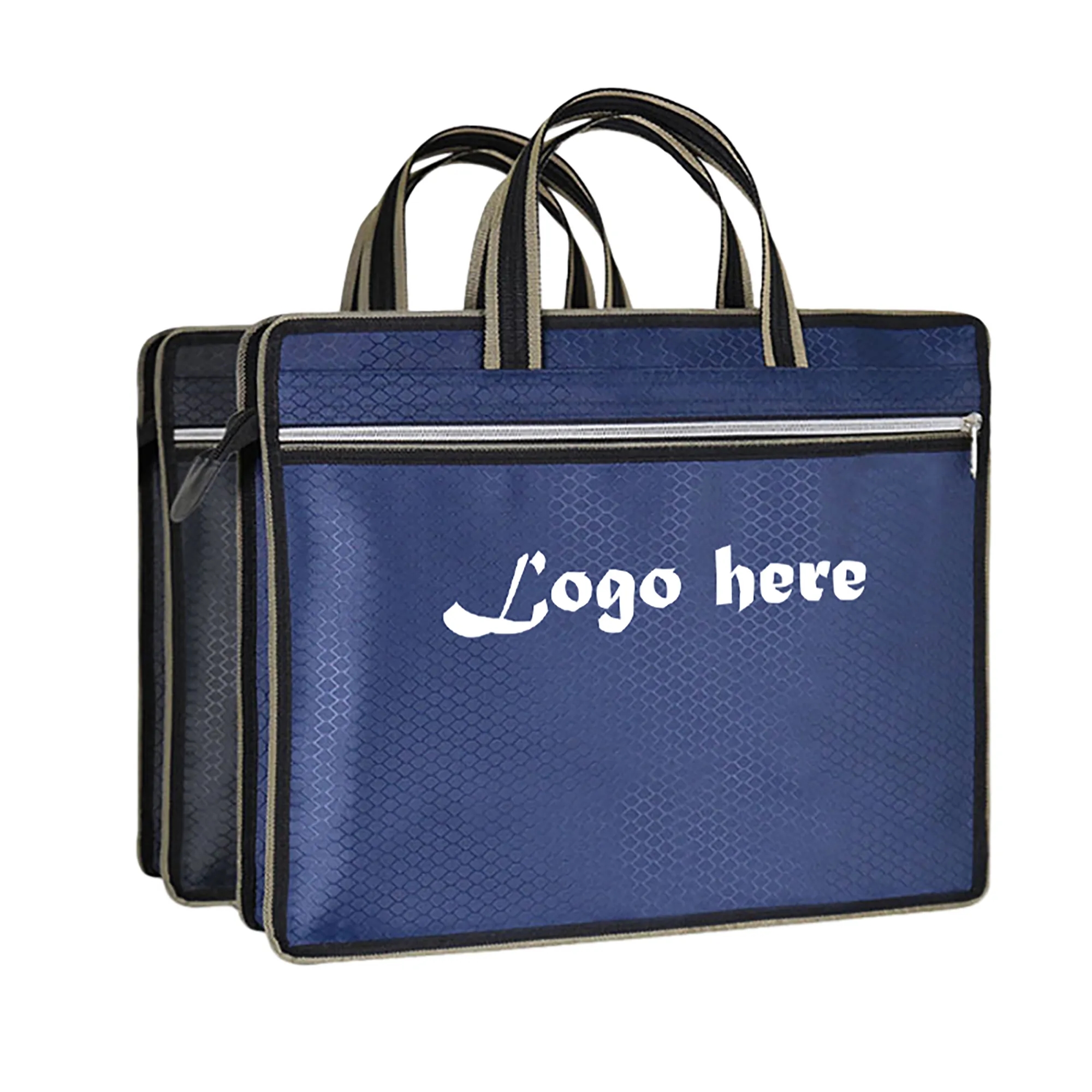 MOQ 100PCS Oxford Business Briefcase File Bag " 2