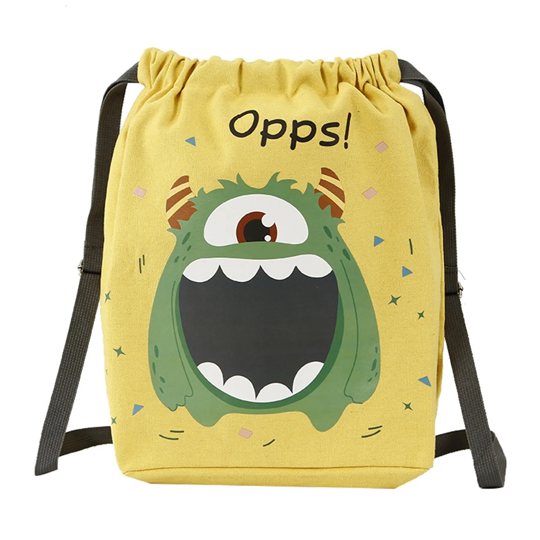 Canvas Drawstring Backpack 2