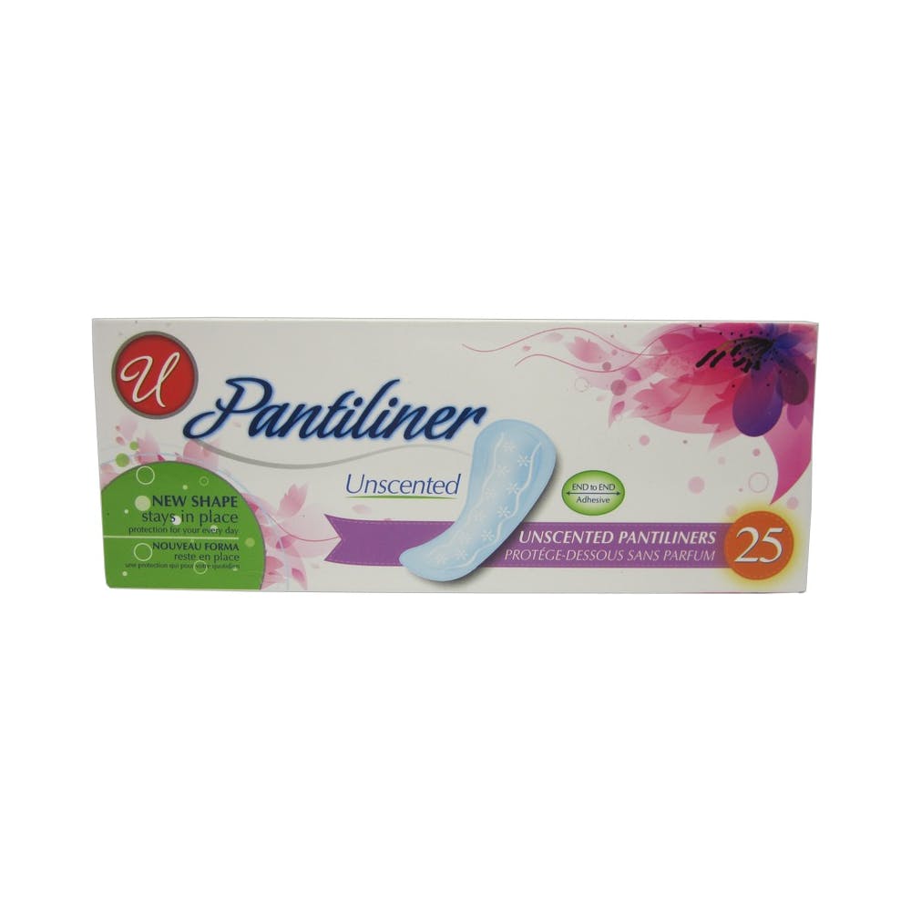 Panty Liners - Unscented 25 Count 2