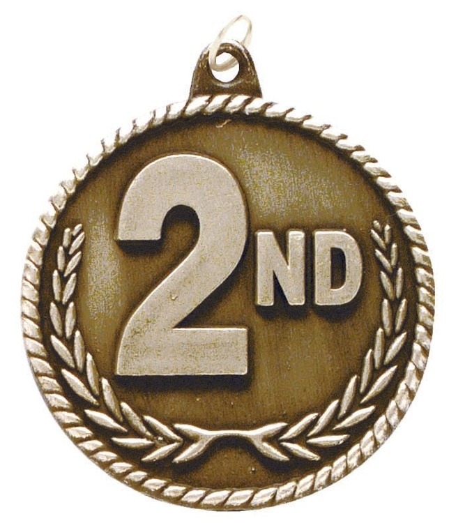 2nd Place High Relief Medal 2