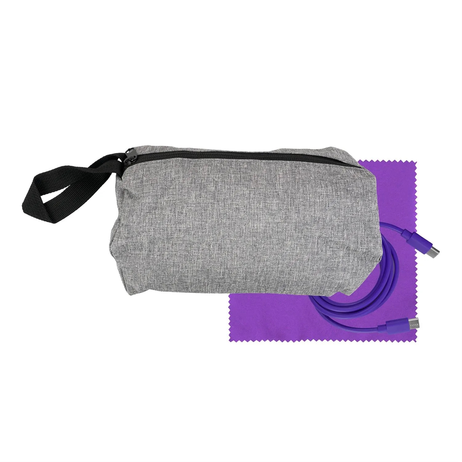 Travel C to C Cable & Cloth Set 4