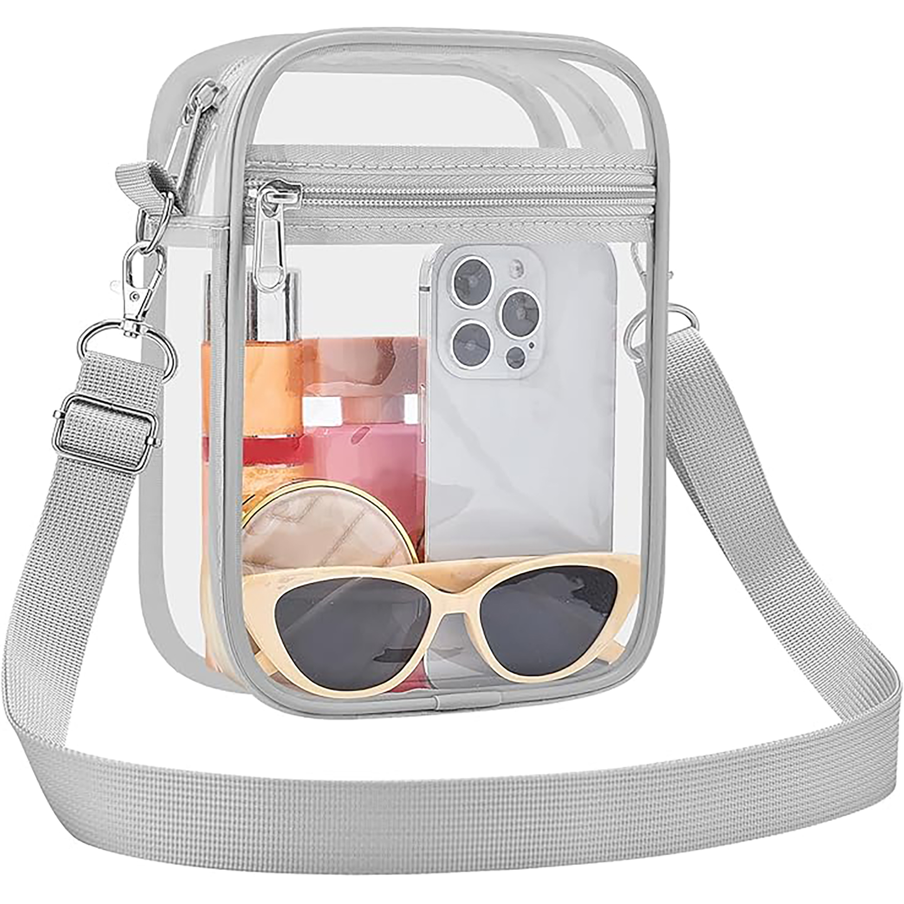 Men's and Women's Transparent Crossbody Wallet 21