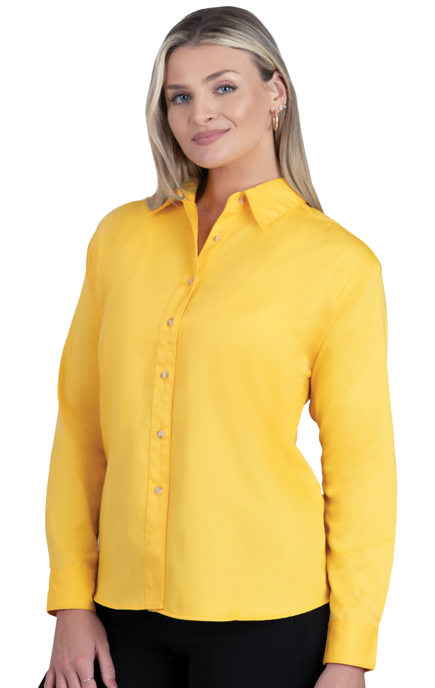 Ladies' Scotchgard Twill L/S Shirt 49