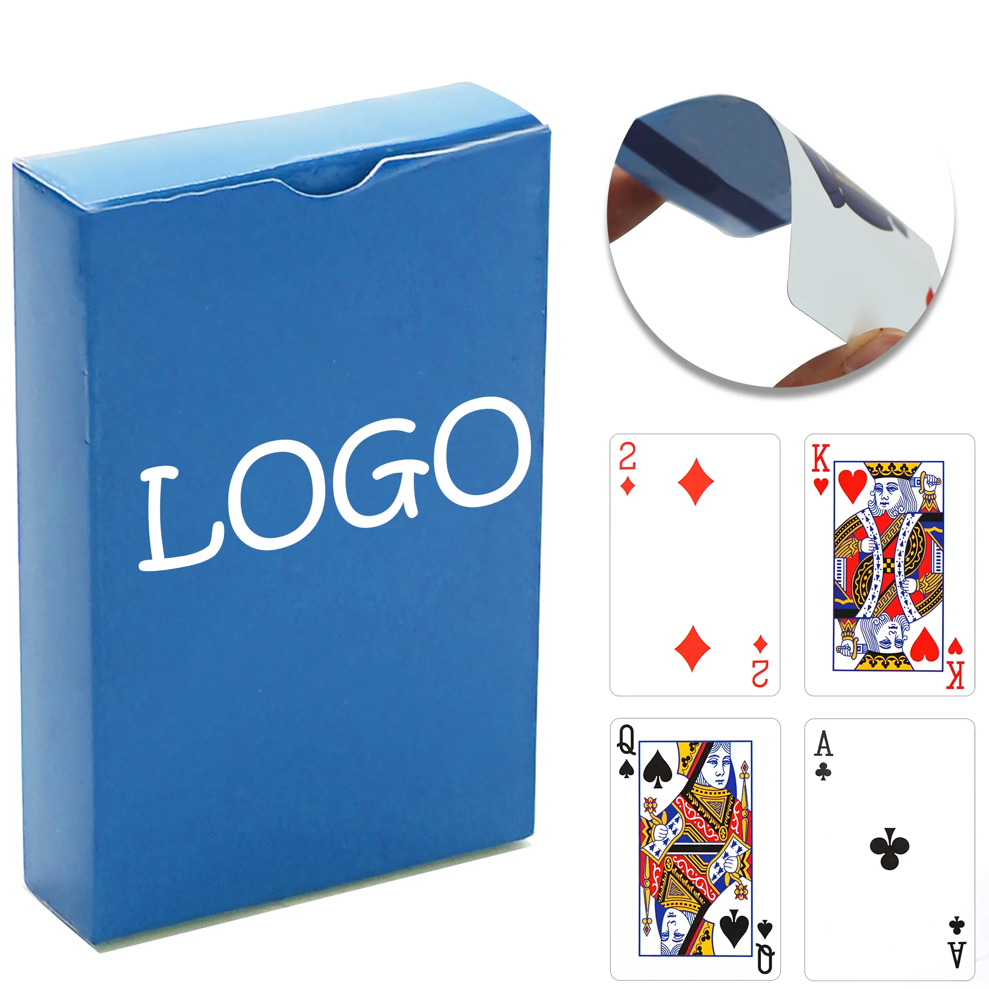 MOQ 100 Full-Color Imptrint Poker Cards 2
