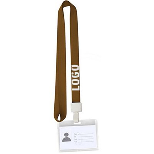 Transparent   ID Card Badge Holder Lanyard 7