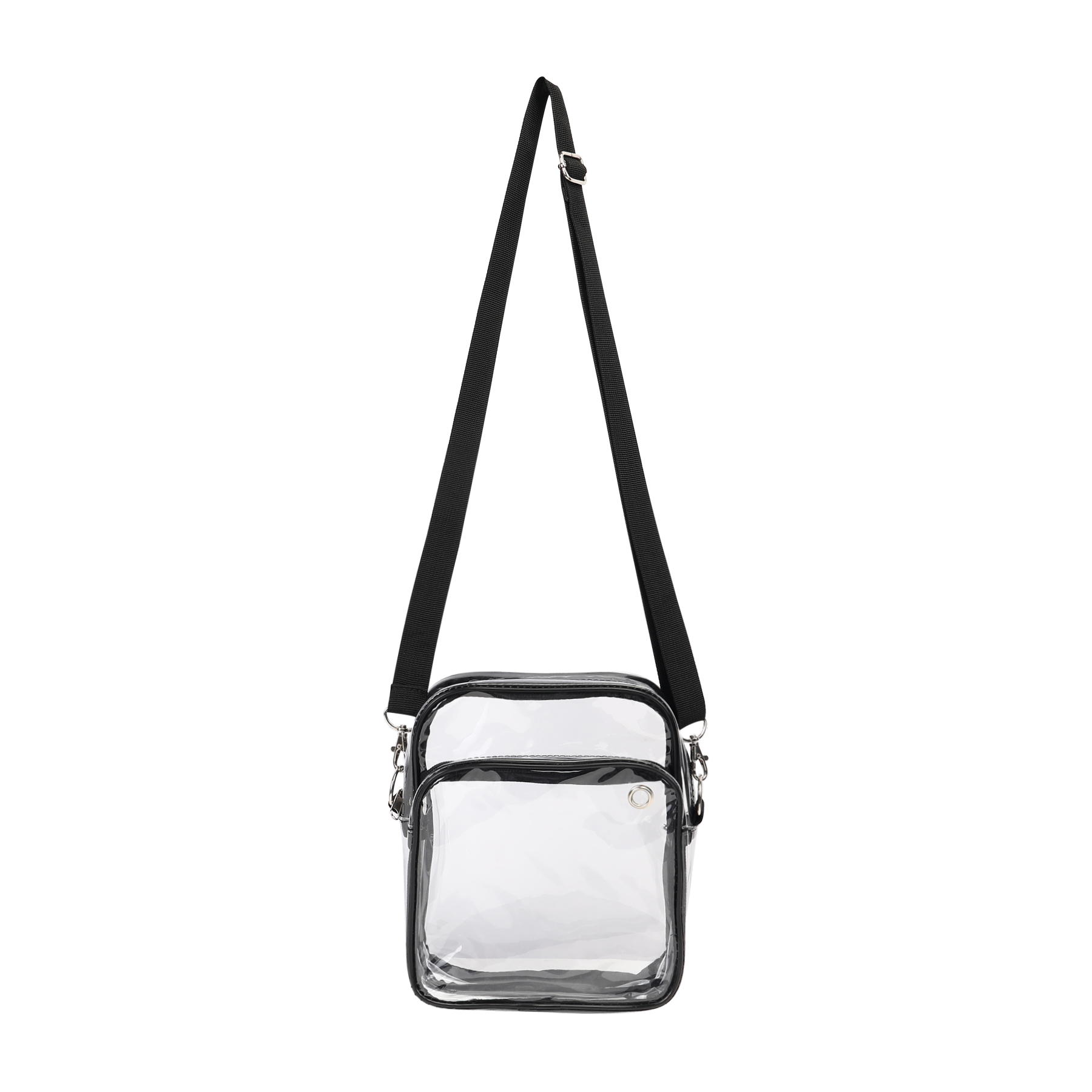 Clear PVC Crossbody Shoulder Bag 5