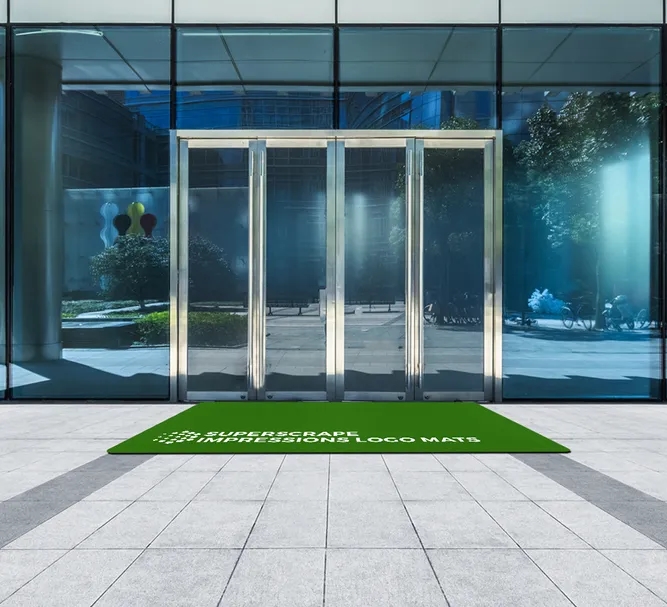 SuperScrape Impressions Logo Mats 2