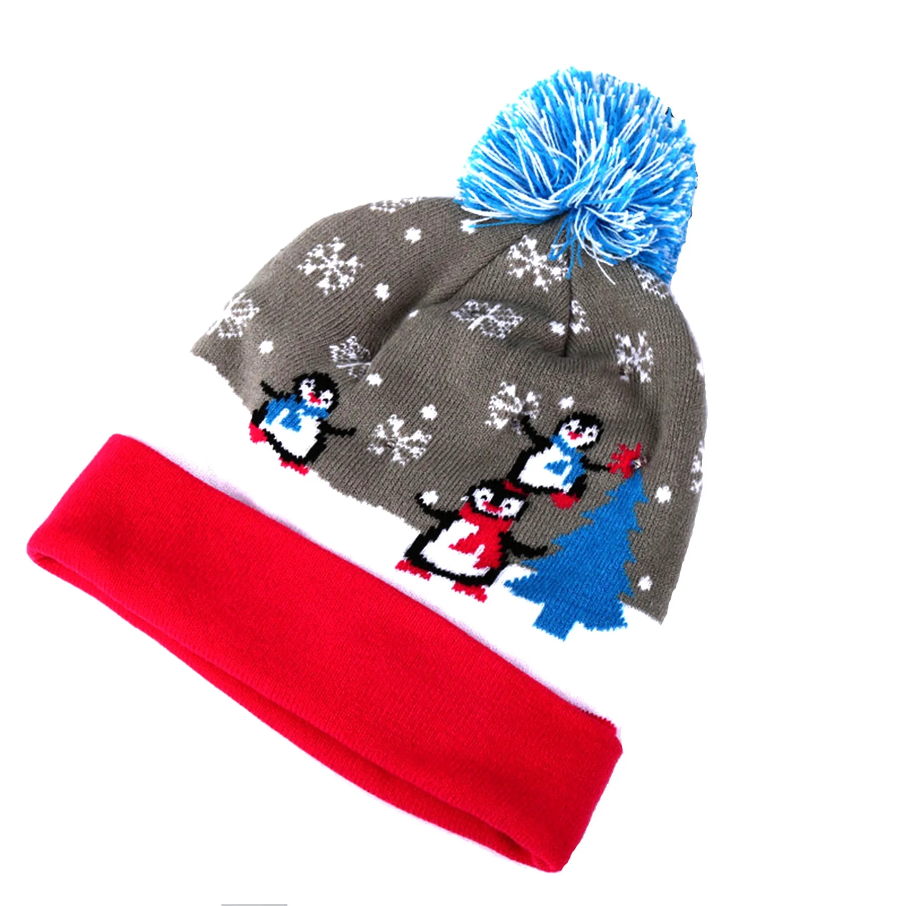 MOQ100 Knitted Acrylic Cap 8