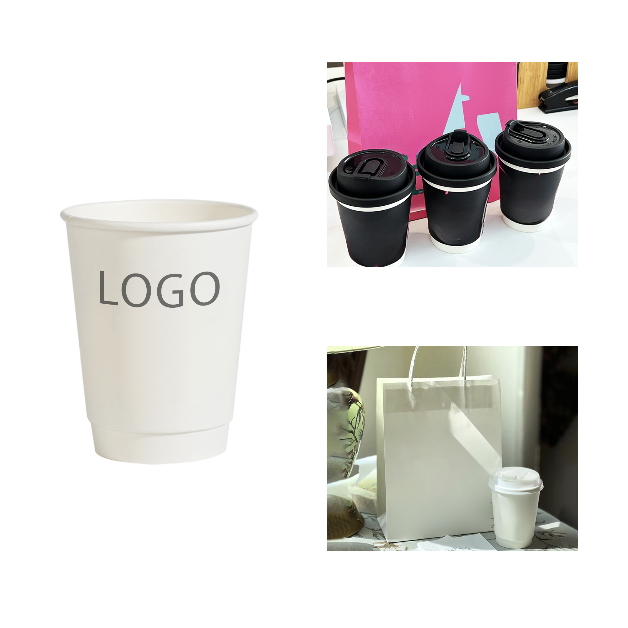 16oz Insulated Disposable Coffee Cup 2