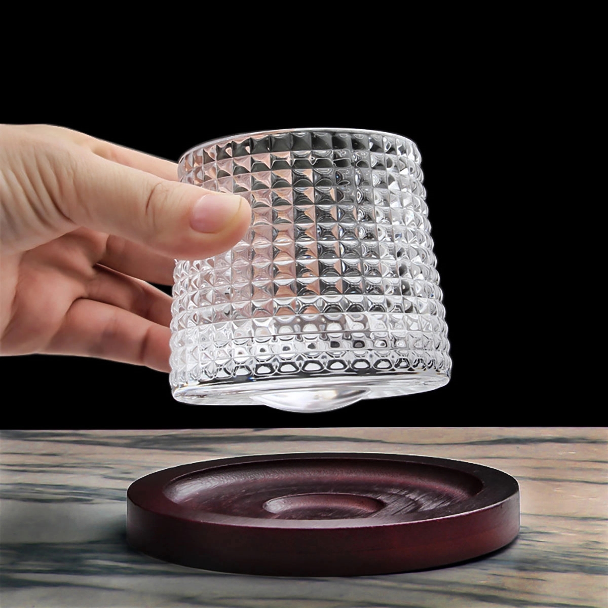 Crystal Whiskey Glasses 5OZ 6