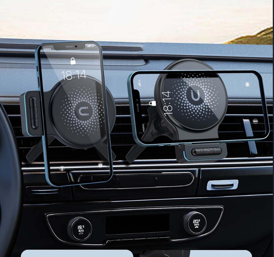 Magnetic Wireless Car Mount Charger 4