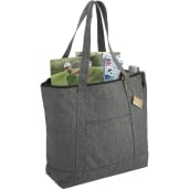 Vila Recycled Zippered Tote 17