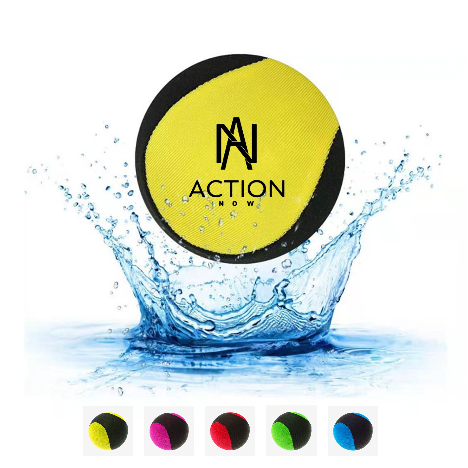 Water & Beach Bouncing Ball & Hand Stress Relief Grip Ball 3