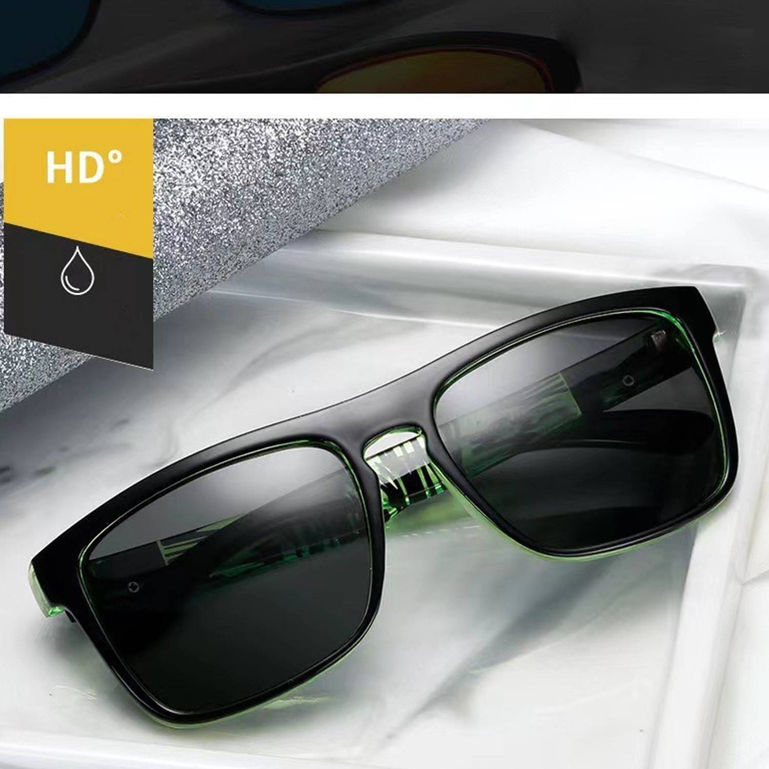 Outdoor Cycling D731 Men's Square Polarized Sunglasses 3