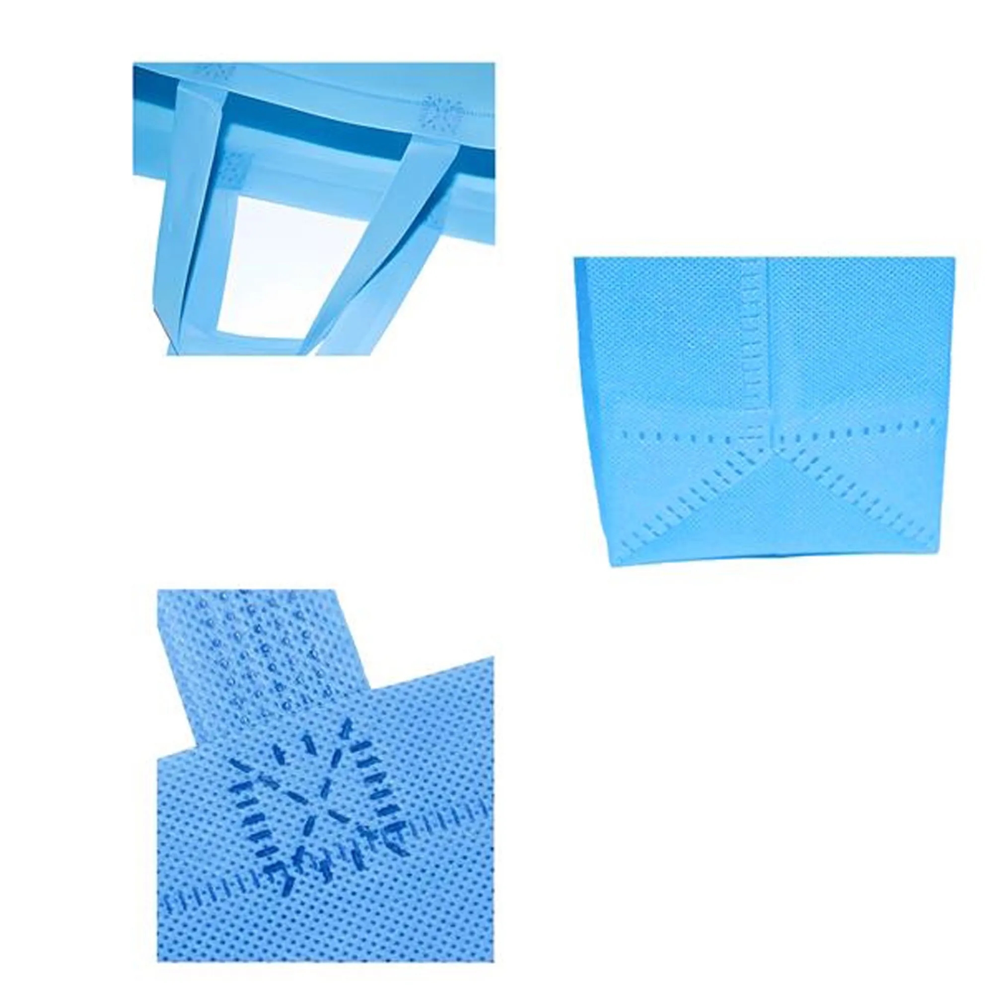 MOQ100 Non-woven Tote Bags Reusable Gift 13 Colors 1