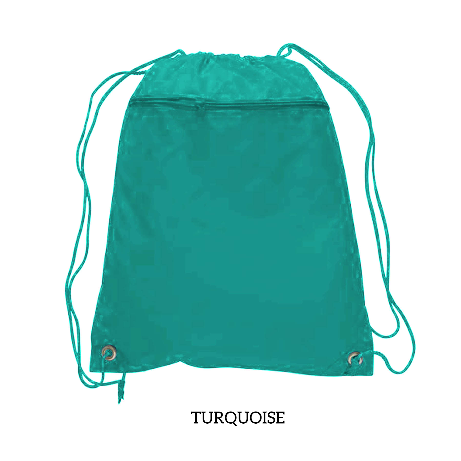210D Polyester Drawstring Backpack w/PU Coating 5