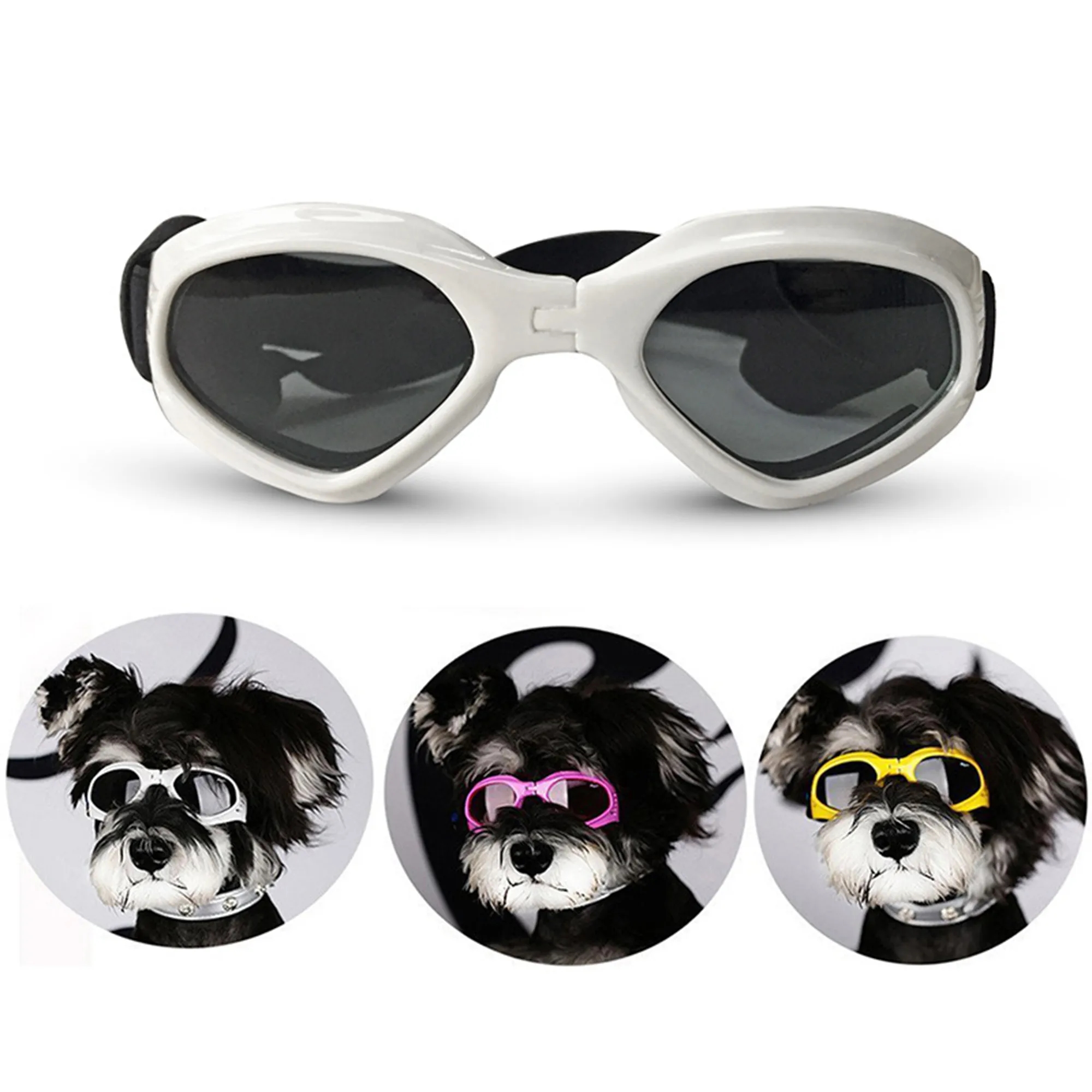 Stylish Foldable Pet Glasses Dog Sunglasses 5