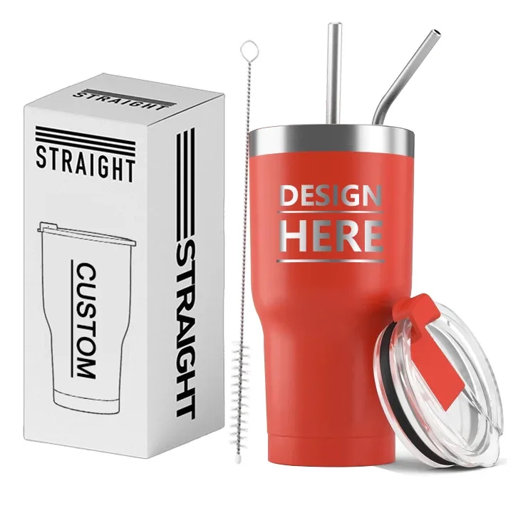 Stainless Steel Insulated Water Bottle with Straws 15