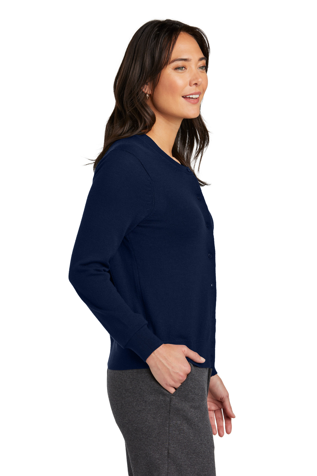 Brooks Brothers Women's Washable Merino Cardigan Sweater BB18413 24