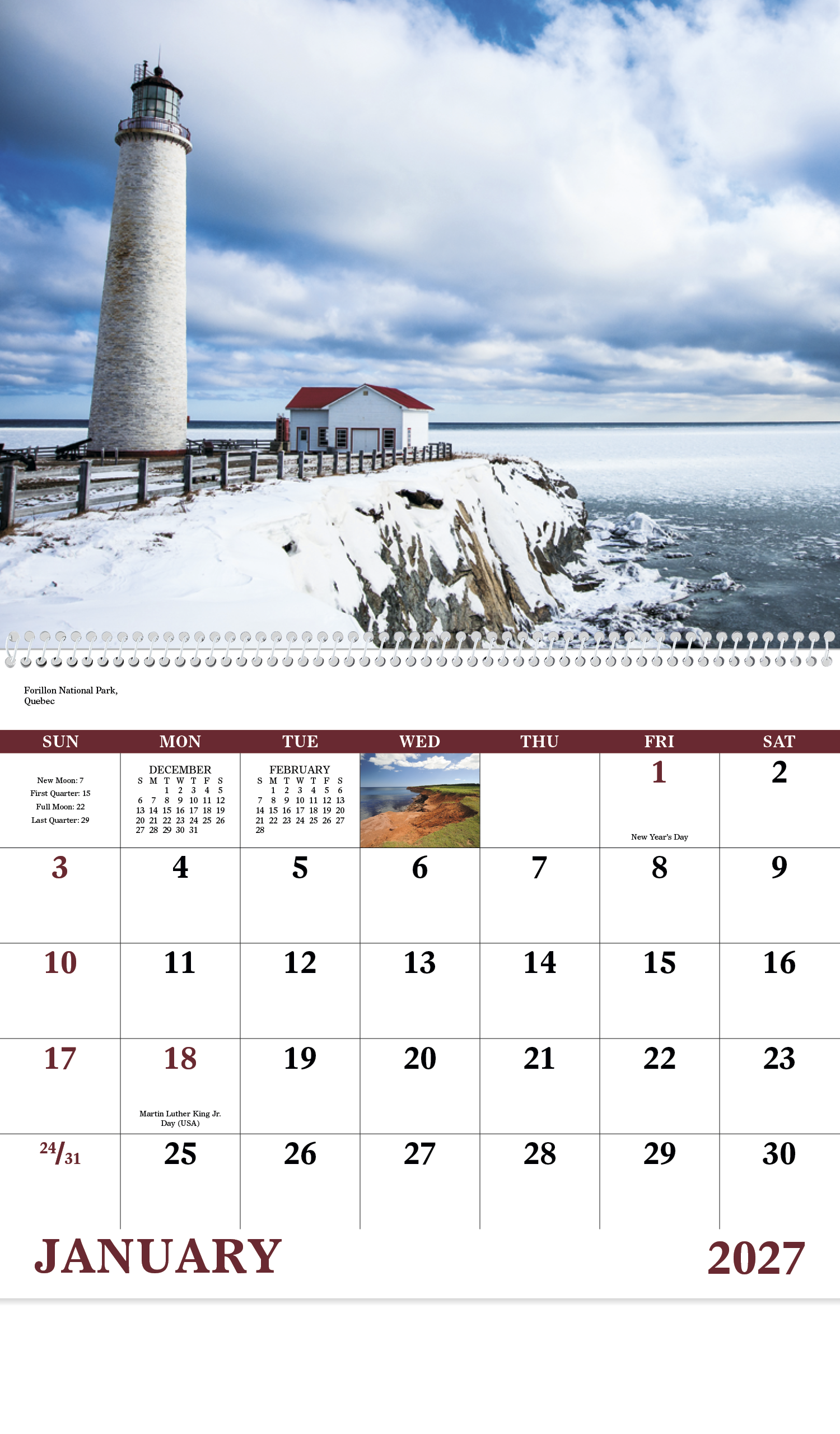 Good Value™ Canadian National Parks - Spiral Calendar 48