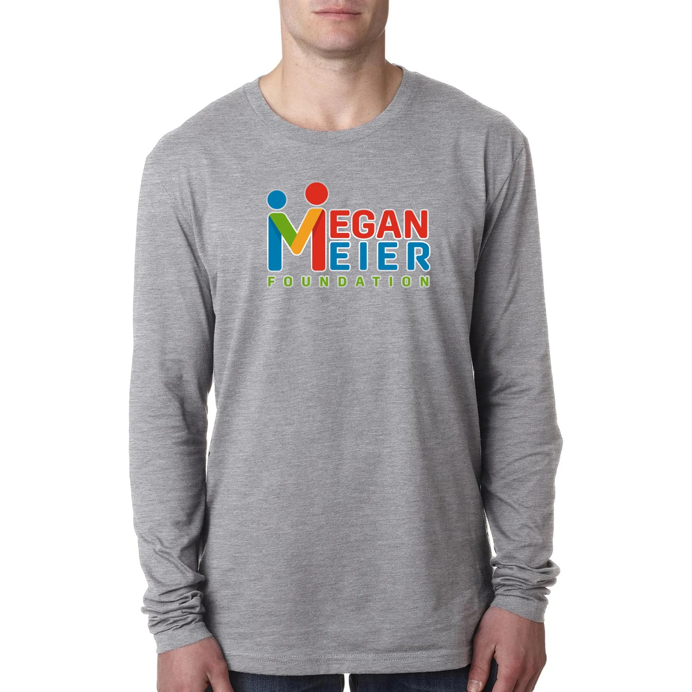 Next Level Men's Cotton Long-Sleeve Crew 16