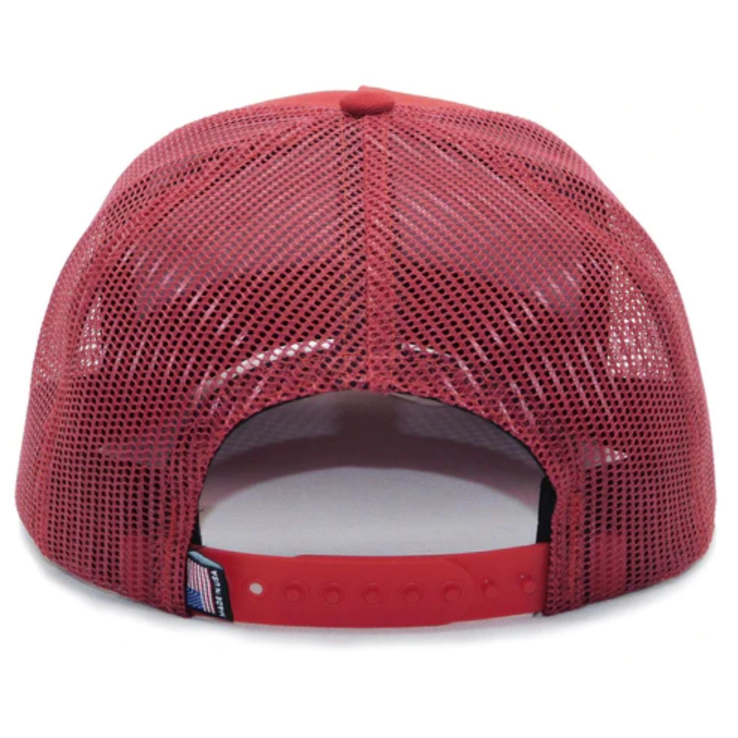 True American Made 5-Panel Matching Mesh Trucker Cap 1