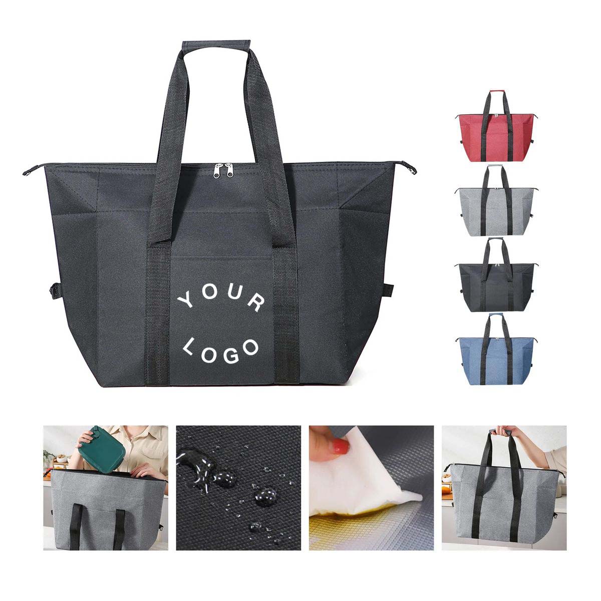 Portable Insulated Cooler Bag for Food and Drinks 6