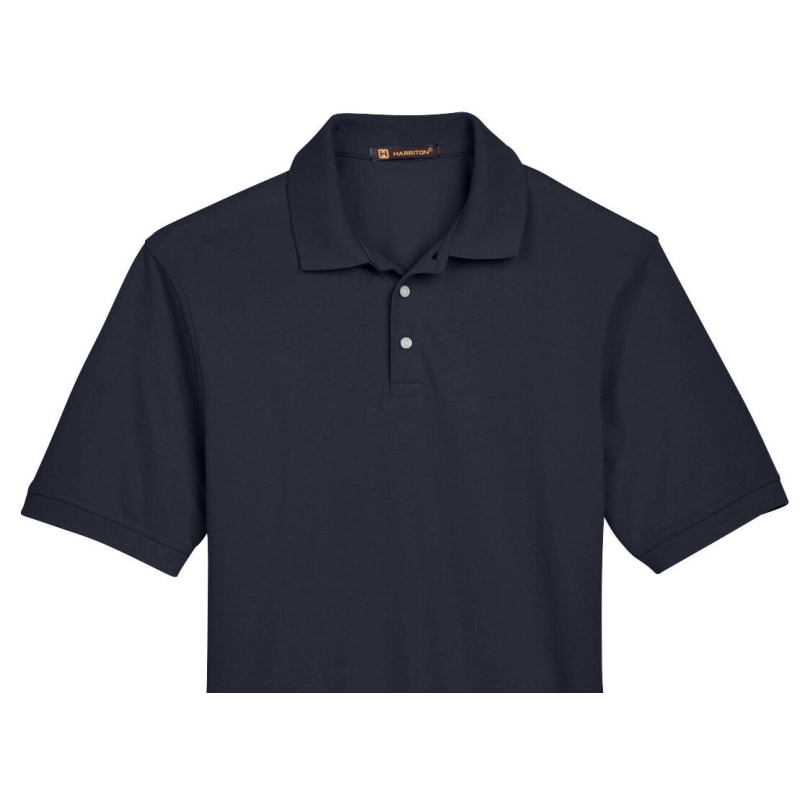Harriton Men's Tall 5.6 Oz. Easy Blend™ Polo 7