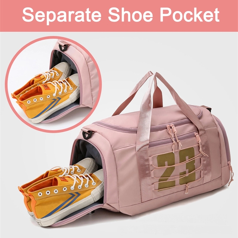Travel Sports Duffel Bag & Yoga Gym Weekender Tote Handbag 2