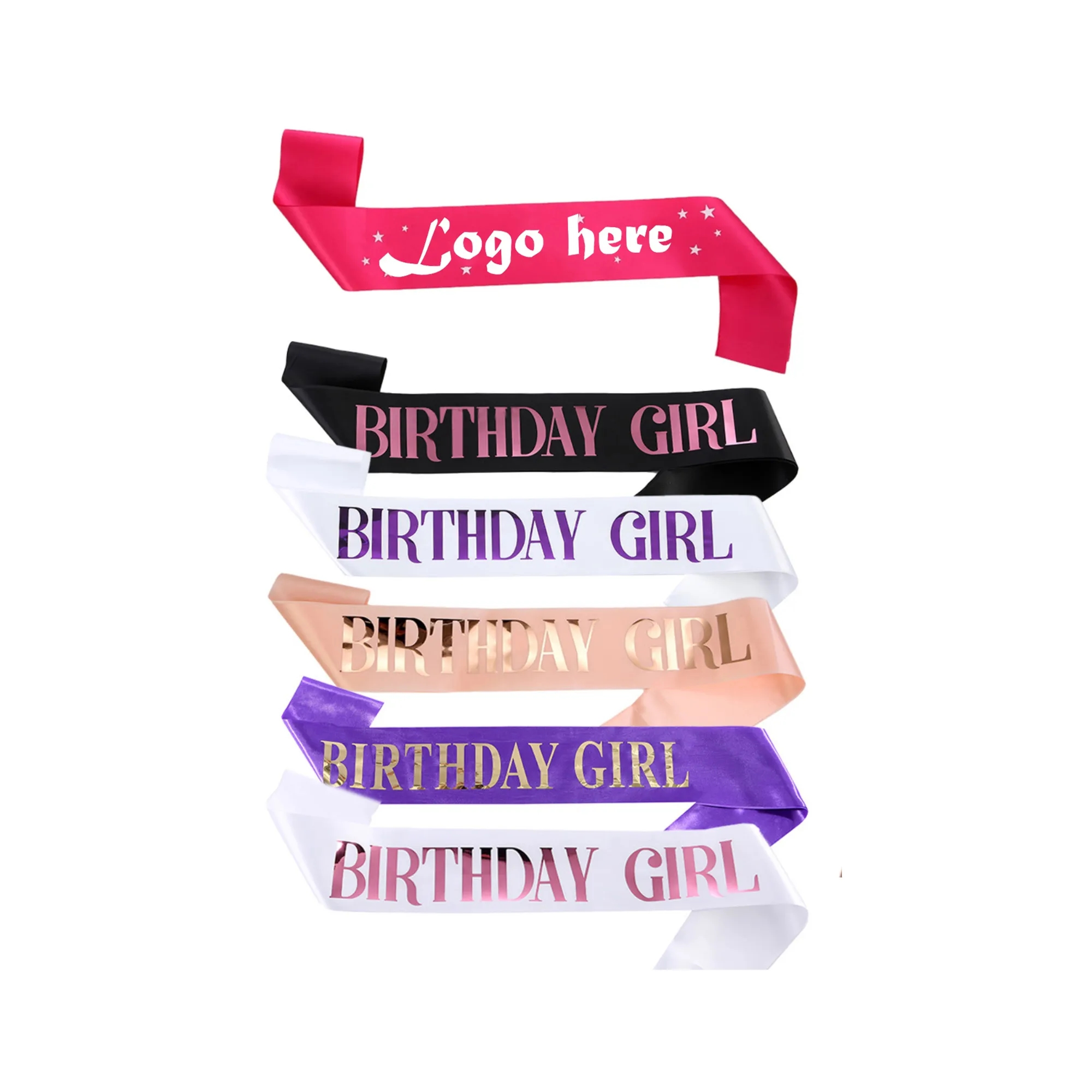 Custom Satin Pageant Sash 4
