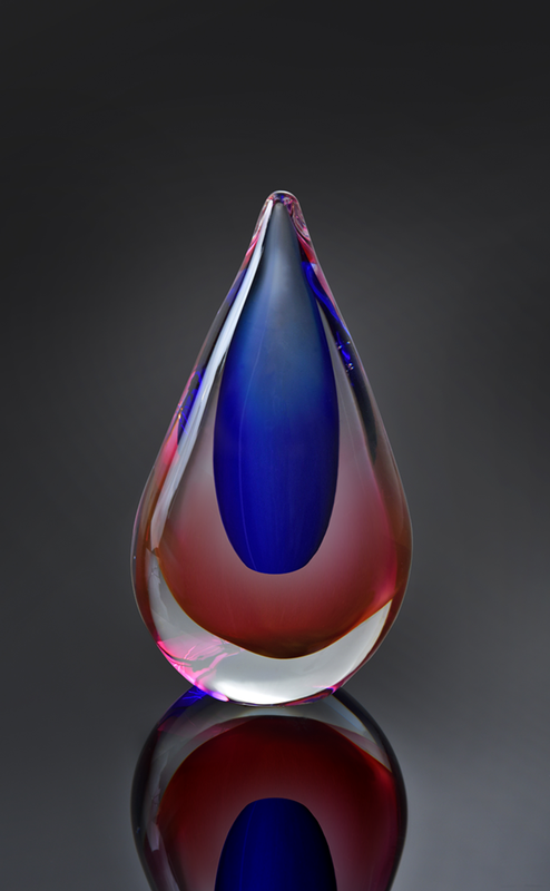 Teardrop Art Glass 4