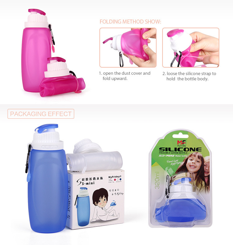 11oz Collapsible Water Bottle 7