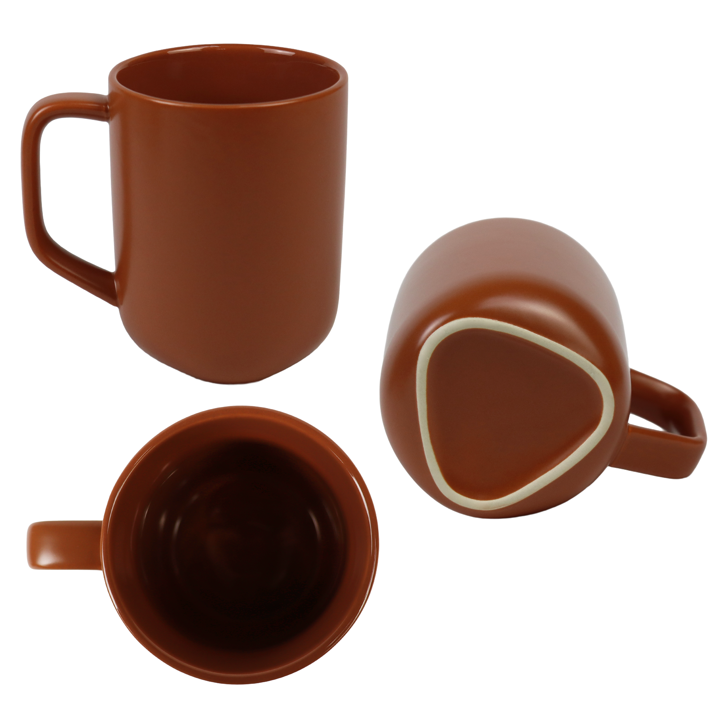 18 oz. Recycled Ceramic Mug with Triangle Bottom 7