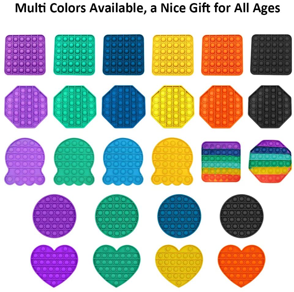 Custom Shape Pop It Fidget Toy 3