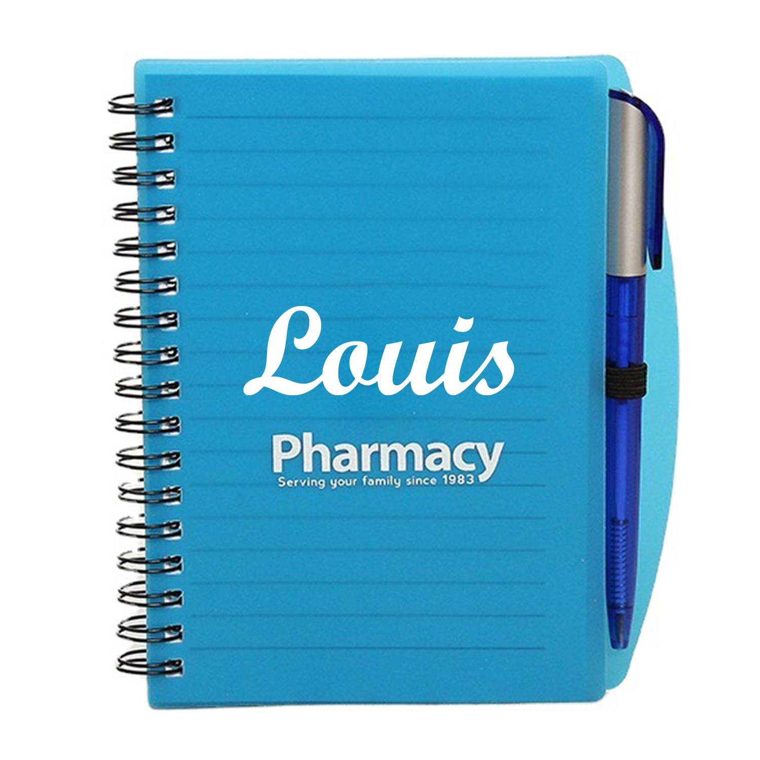 PP Cover Spiral Notebook with Pen 9