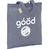 Recycled 5oz Cotton Twill Tote, custom tote bag with logo imprint 9