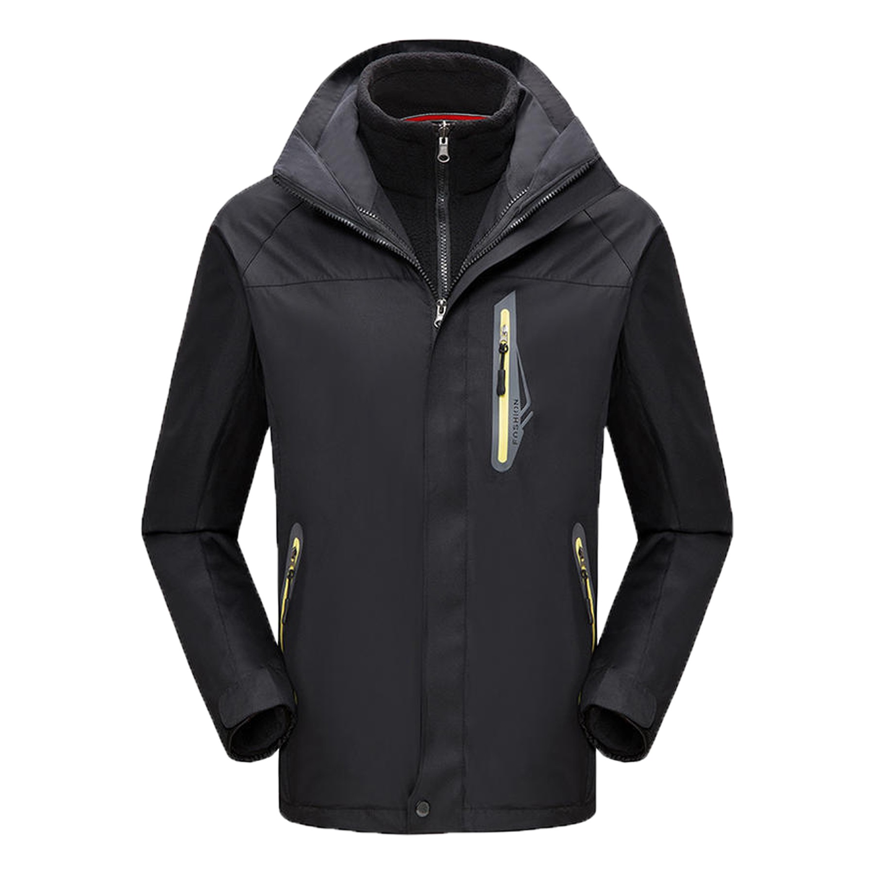 3 in 1 Windbreaker Hooded Jacket 7