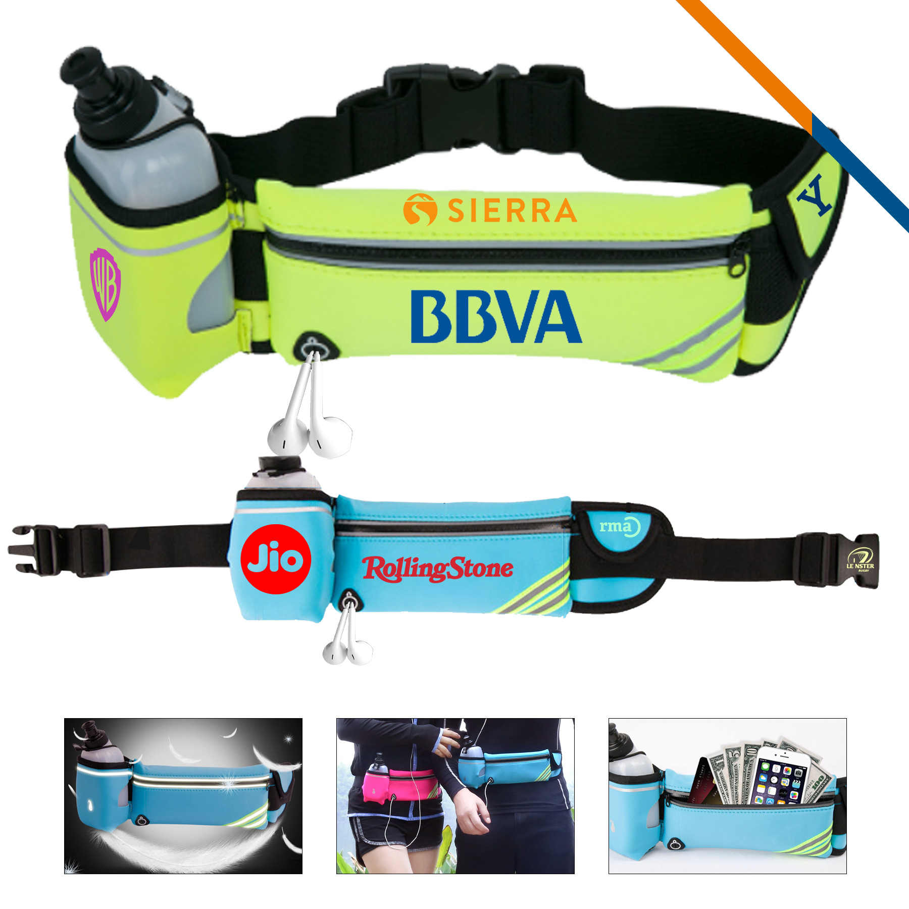 Cartie Sports Waist Packs 5