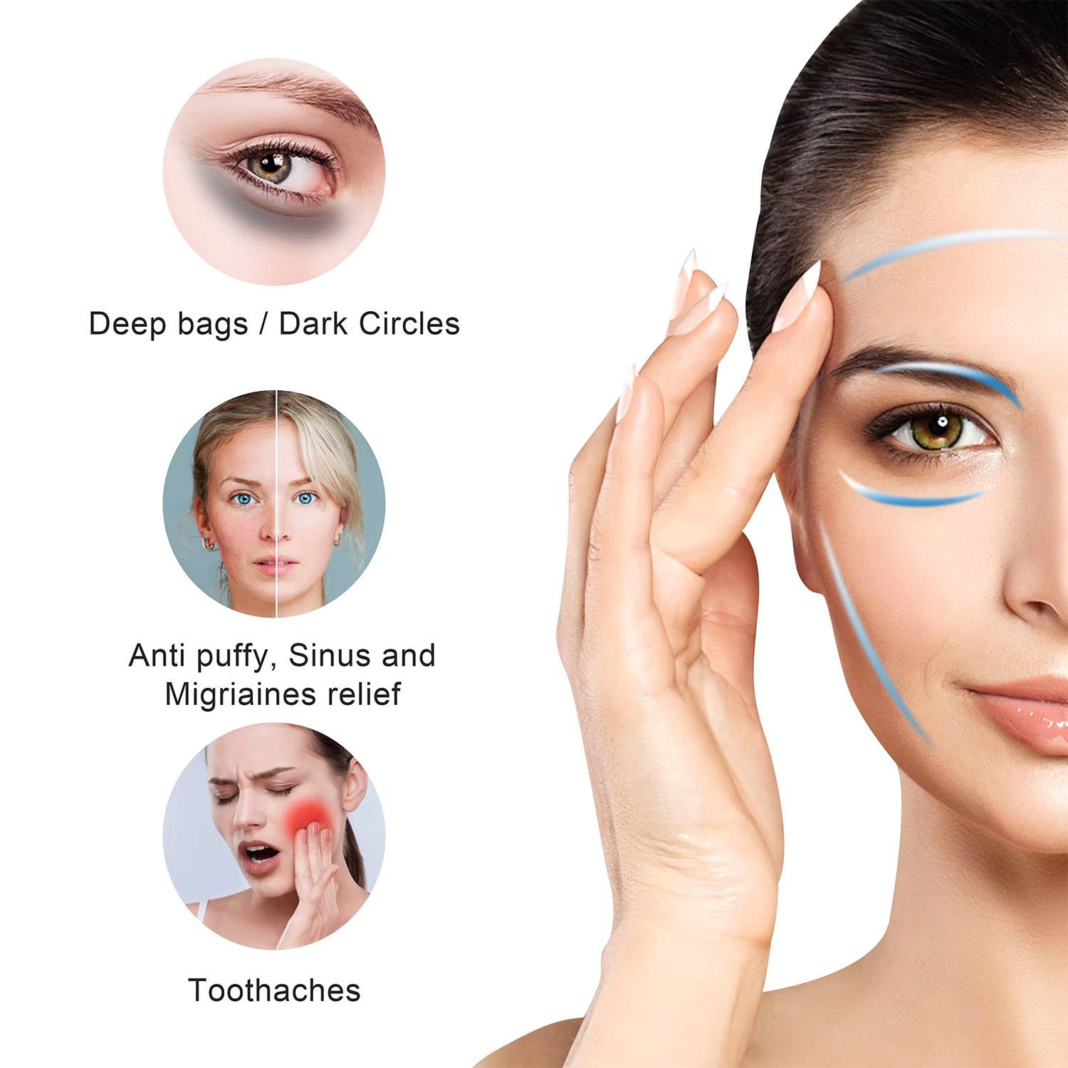 Gel Liquid Ice Face Mask 5