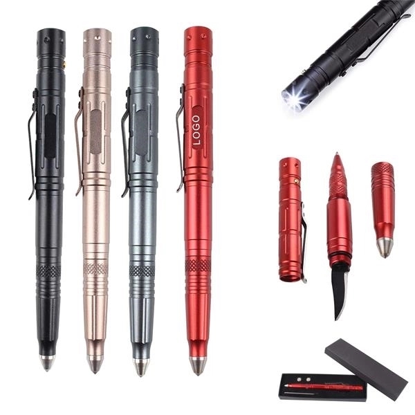 Tactical Flashlight Survival Pen 2